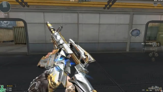 cf:唯一一把"按1键"会分解的枪,得知解体后性能,枪王懵了_武器