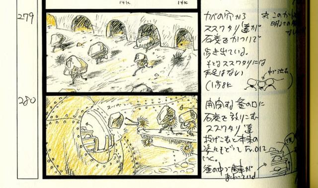 原创宫崎骏千与千寻分镜欣赏丰富的细节让人赞叹