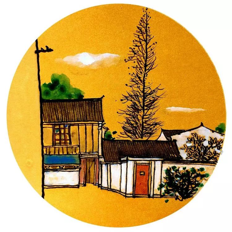 画中有话│朱家角的老房子