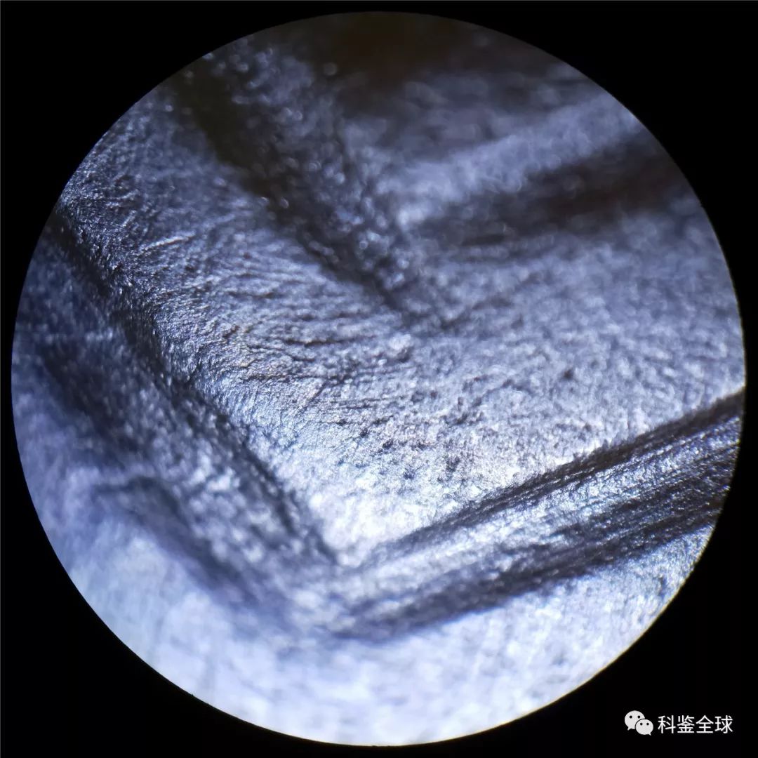 古玉器痕迹鉴定学之玉婵工痕微观痕迹赏析