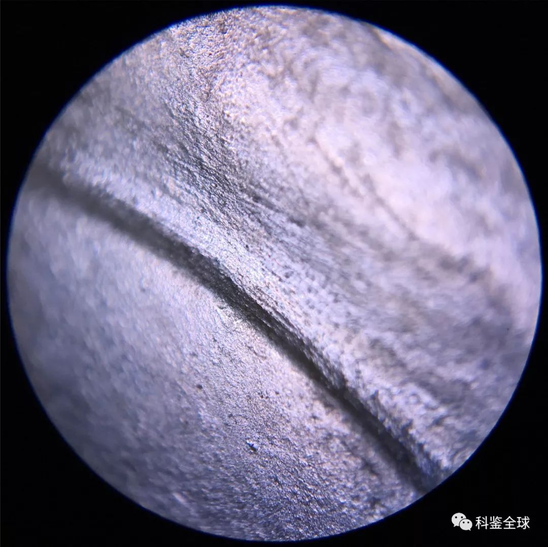 古玉器痕迹鉴定学之玉婵工痕微观痕迹赏析