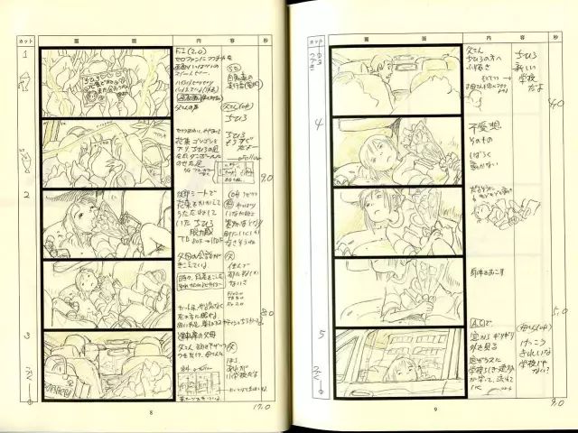 《千与千寻》分镜头 概念图 场景图(收藏)_宫崎骏