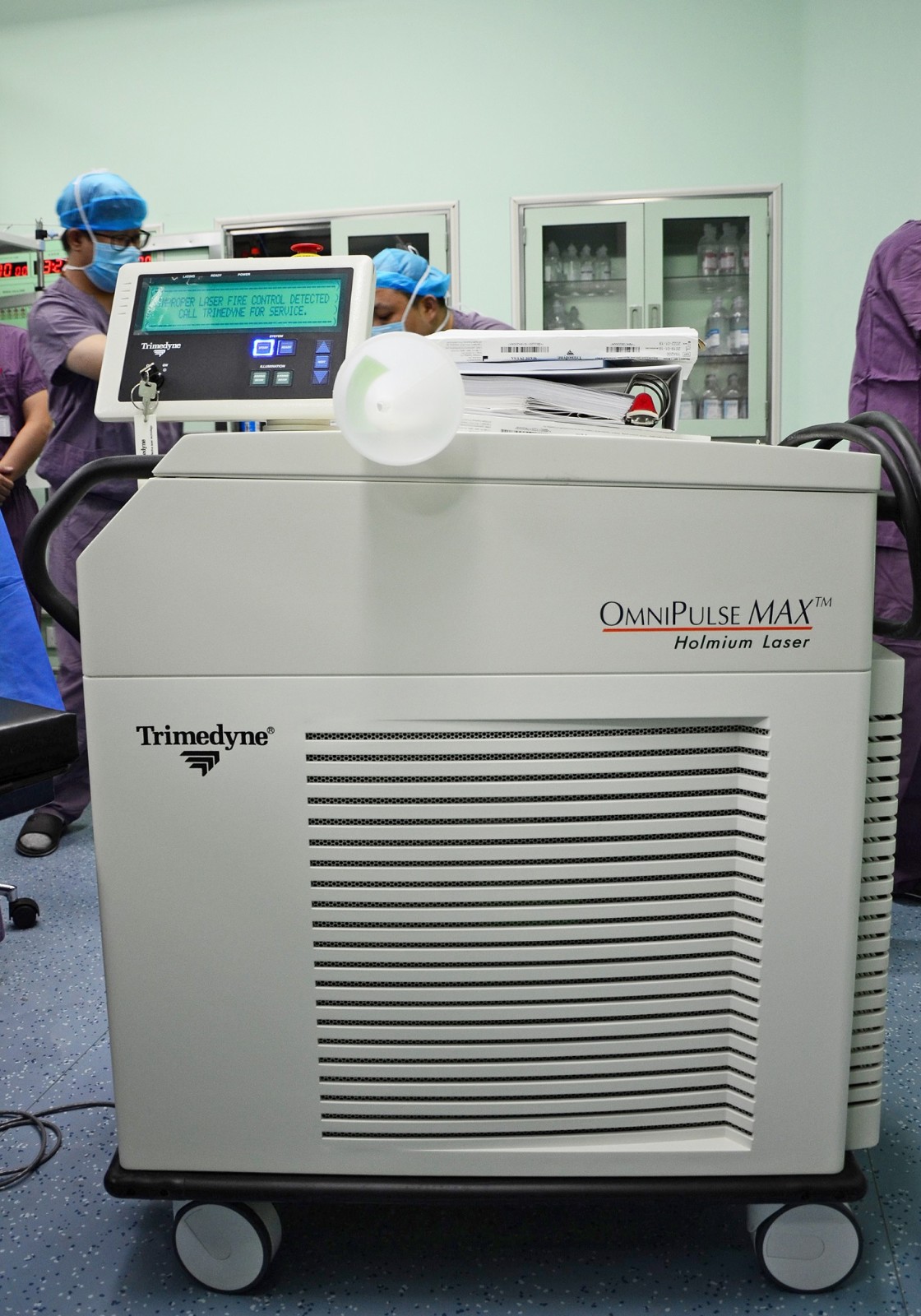 吉林国文医院泌尿外科开展四平地区首例硕通镜下钬激光碎石清石术