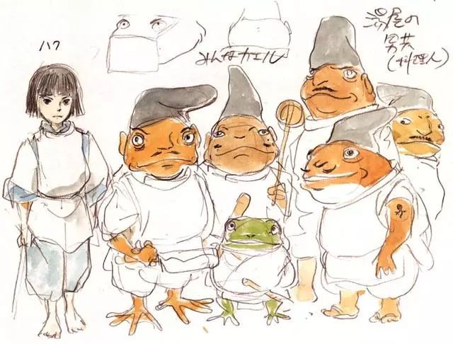 《千与千寻》分镜头 概念图 场景图(收藏)_宫崎骏