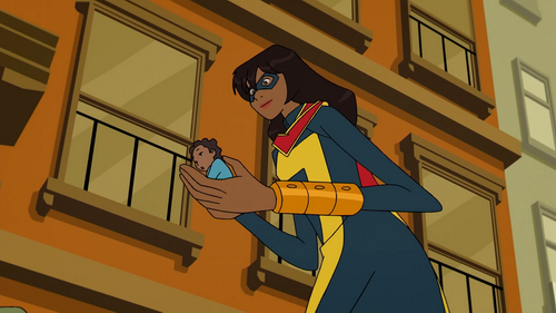 2019-01-16首播的《漫威崛起:幽灵蜘蛛》;2018-09-30首播的《漫威崛起