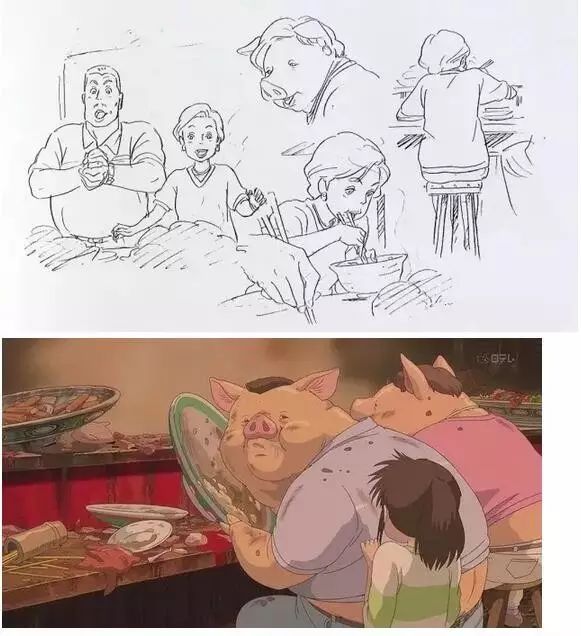 《千与千寻》分镜头 概念图 场景图(收藏)_宫崎骏