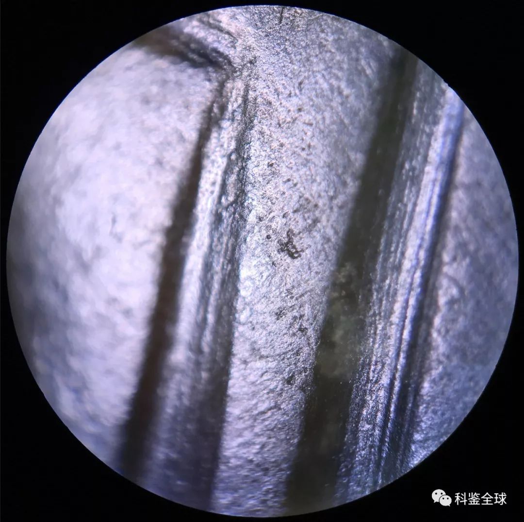 古玉器痕迹鉴定学之玉婵工痕微观痕迹赏析