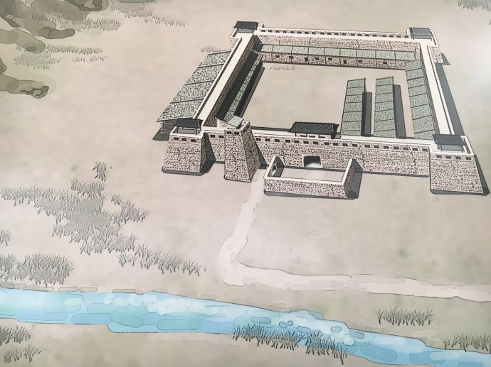 明代驿站复原图片,古代驿站图片_大山谷图库