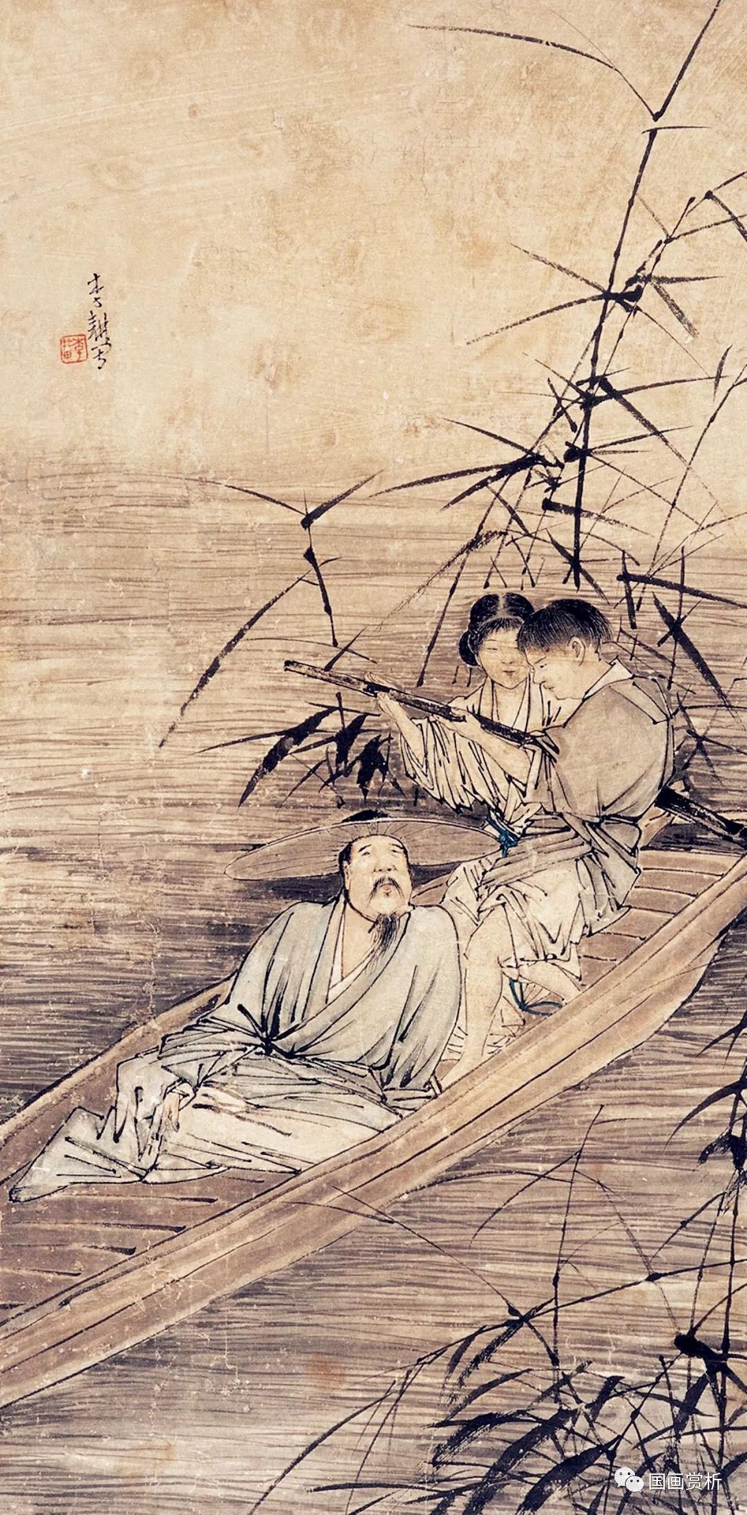 古典人物画大师李耕