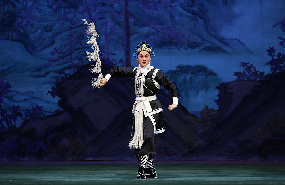 武戏展演石秀王好强武生演员要克服两大难关