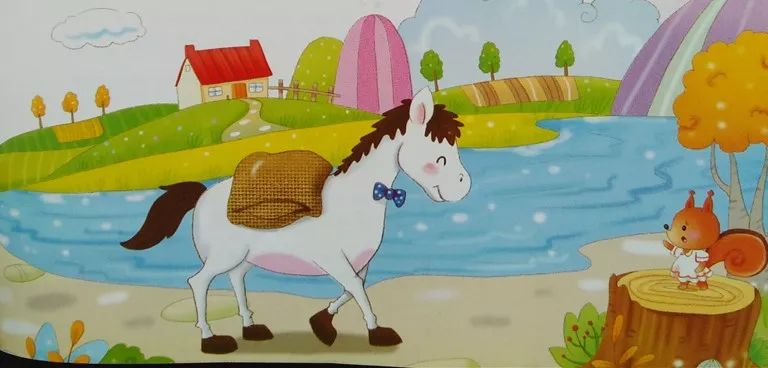 亲子朗读专题活动——绘本故事《小马送麦子》