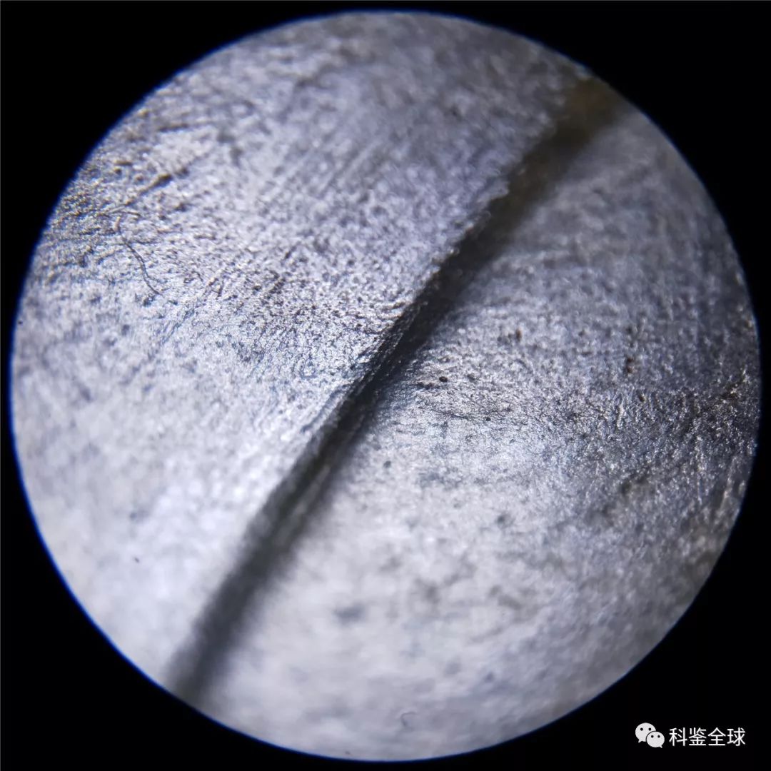 古玉器痕迹鉴定学之玉婵工痕微观痕迹赏析