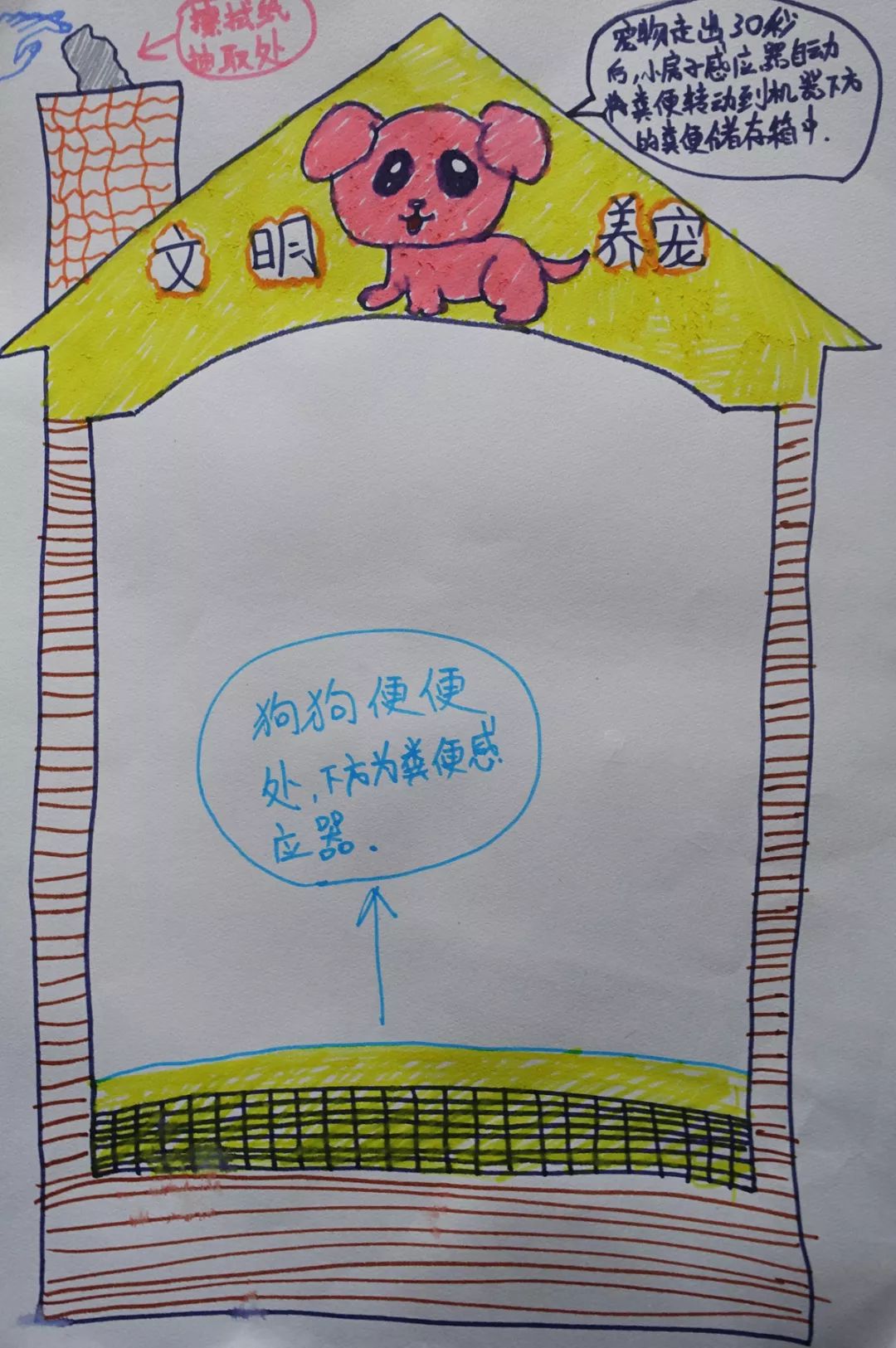 做一个文明养宠人袁睿熙,帕堤欧幼儿园中三班15宠物粪便不应该和其它