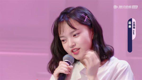 明日之子兰西雅撞脸文淇翻唱后来嗓音高级