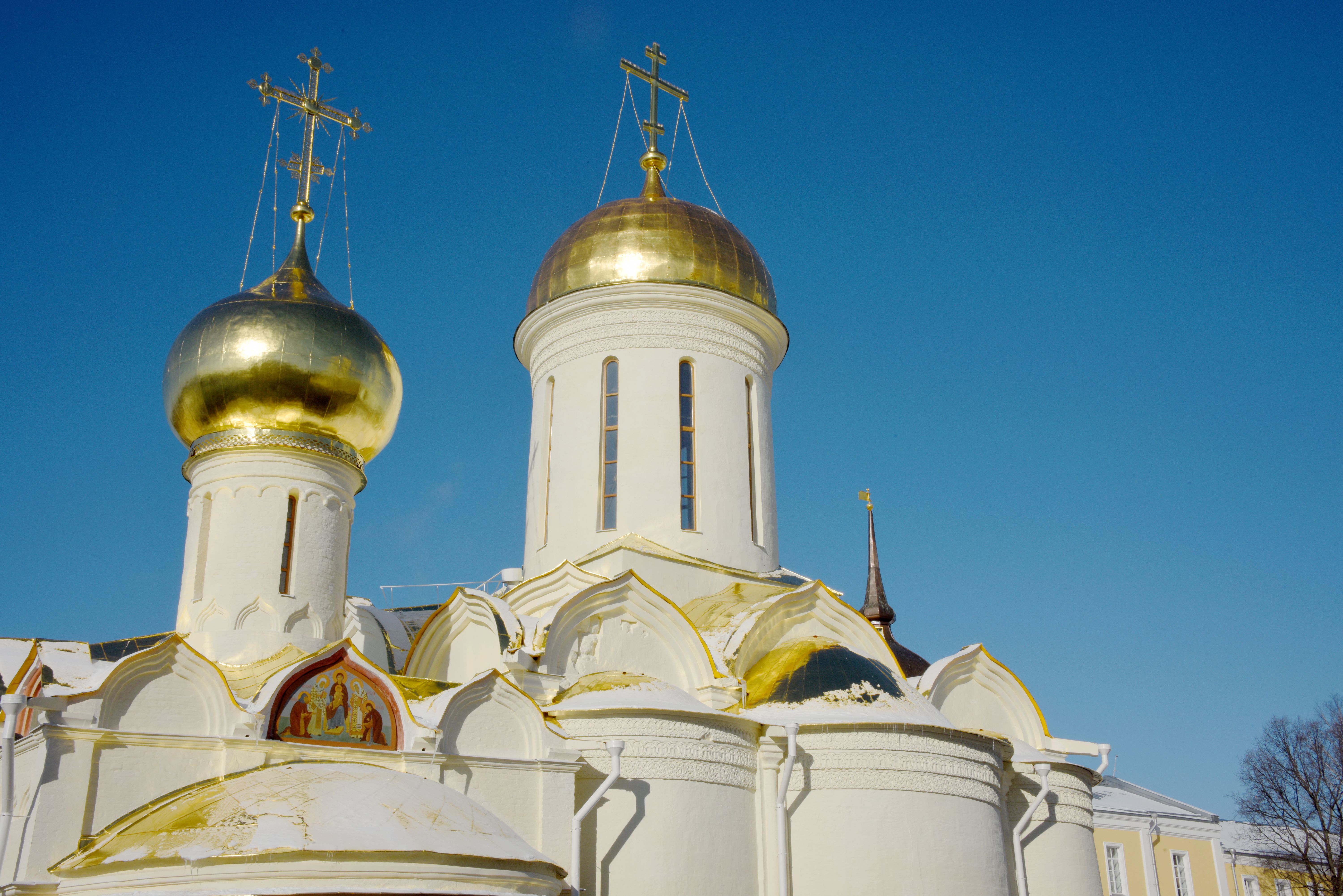 莫斯科金环城市,这里的圣三一修道院是东正教最古老的教堂之一