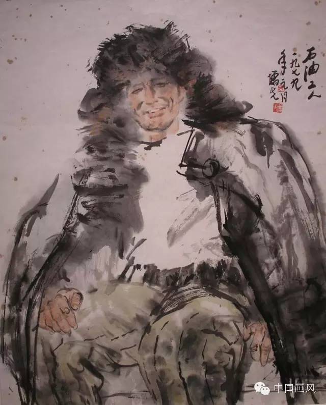 方增先人物画百幅欣赏