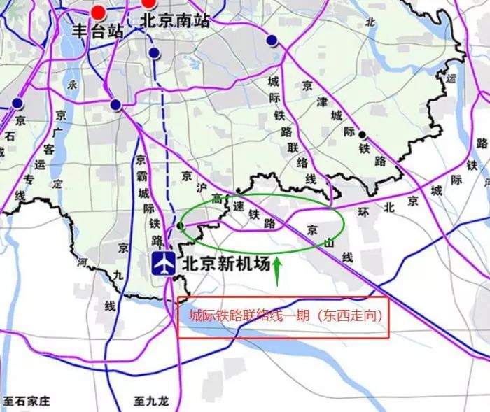 連接廊坊東站和北京大興國際機場,線路全長39