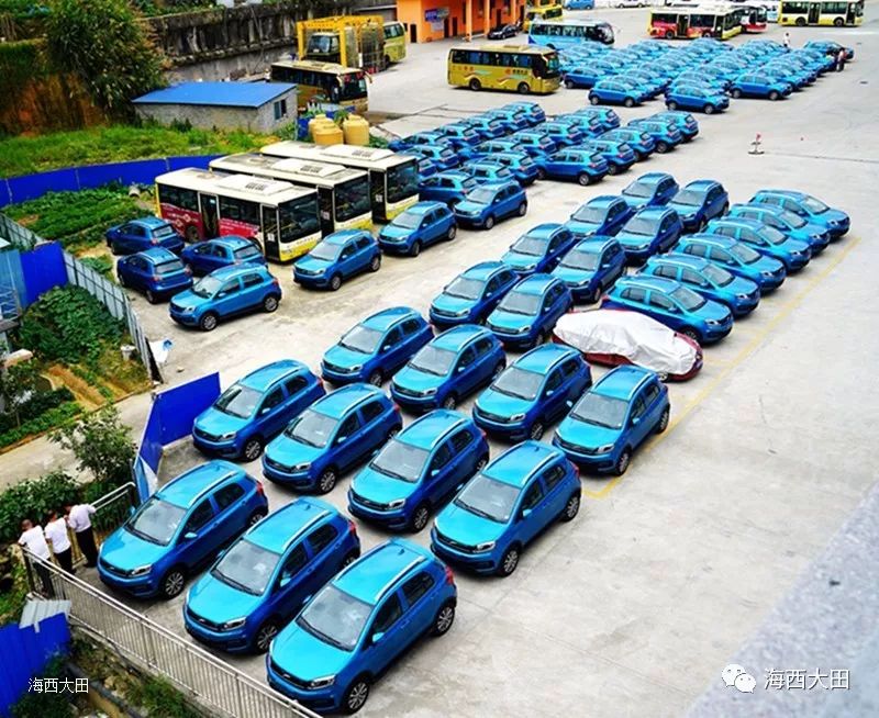 大田100辆纯电动微型公交车首度亮相!