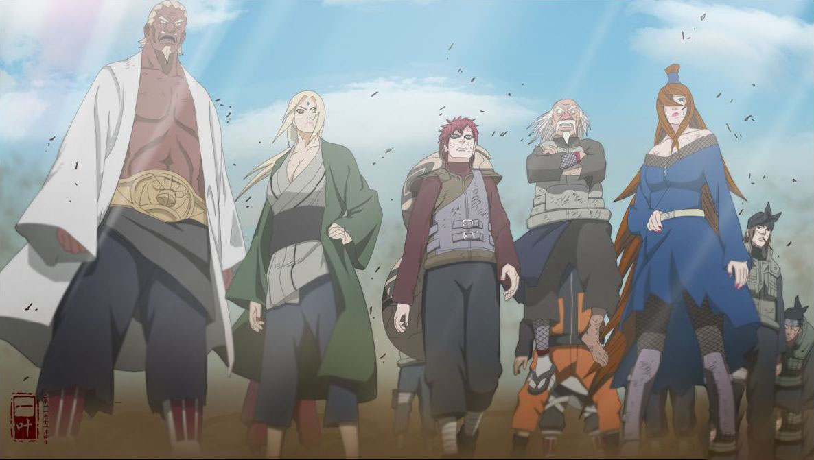 火影忍者五大国的影哪一代称得上最强最强的风影居然都没名字