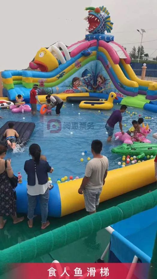 天一热,漯河好多人都往这儿跑……_水上乐园