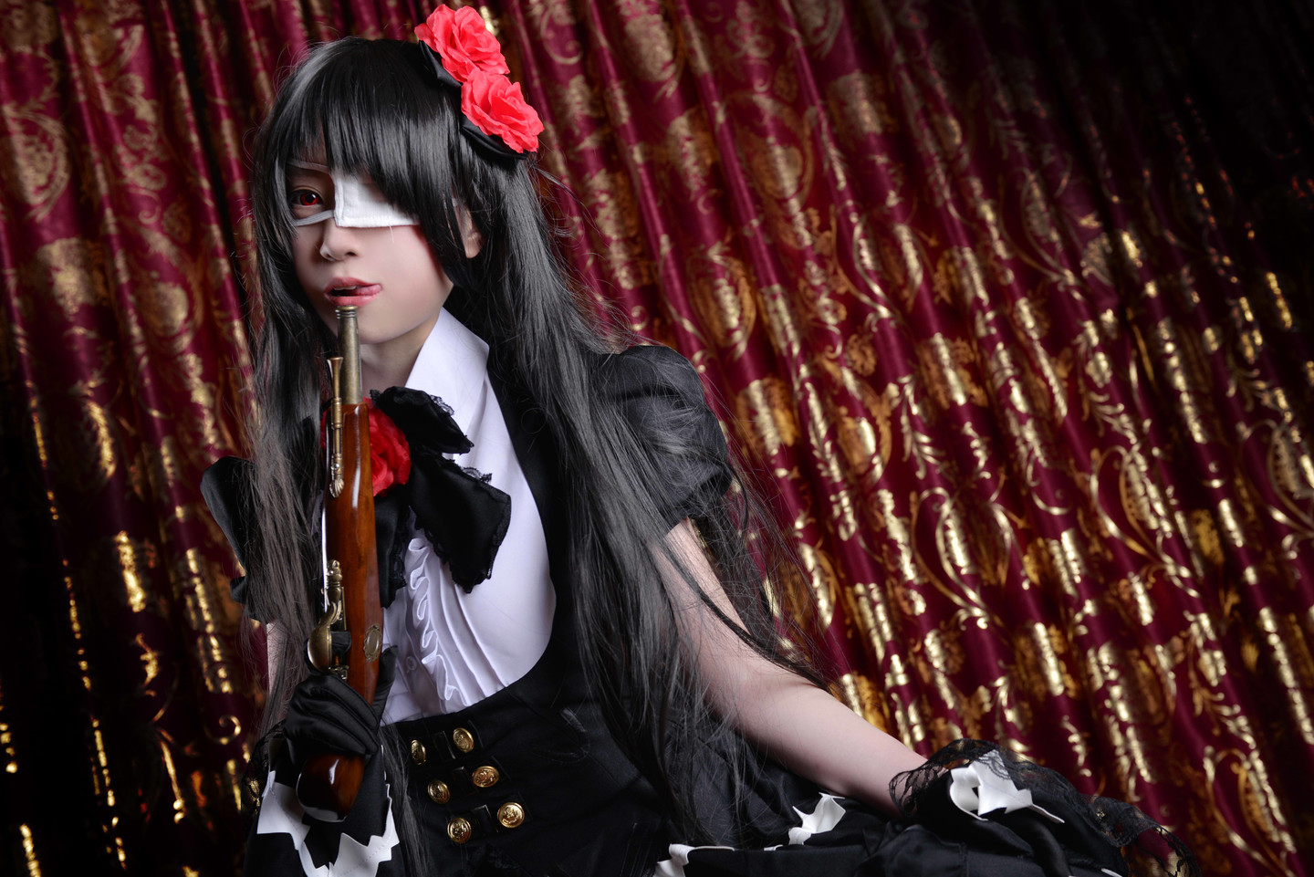 cos:约会大作战,非常棒的时崎狂三小姐姐