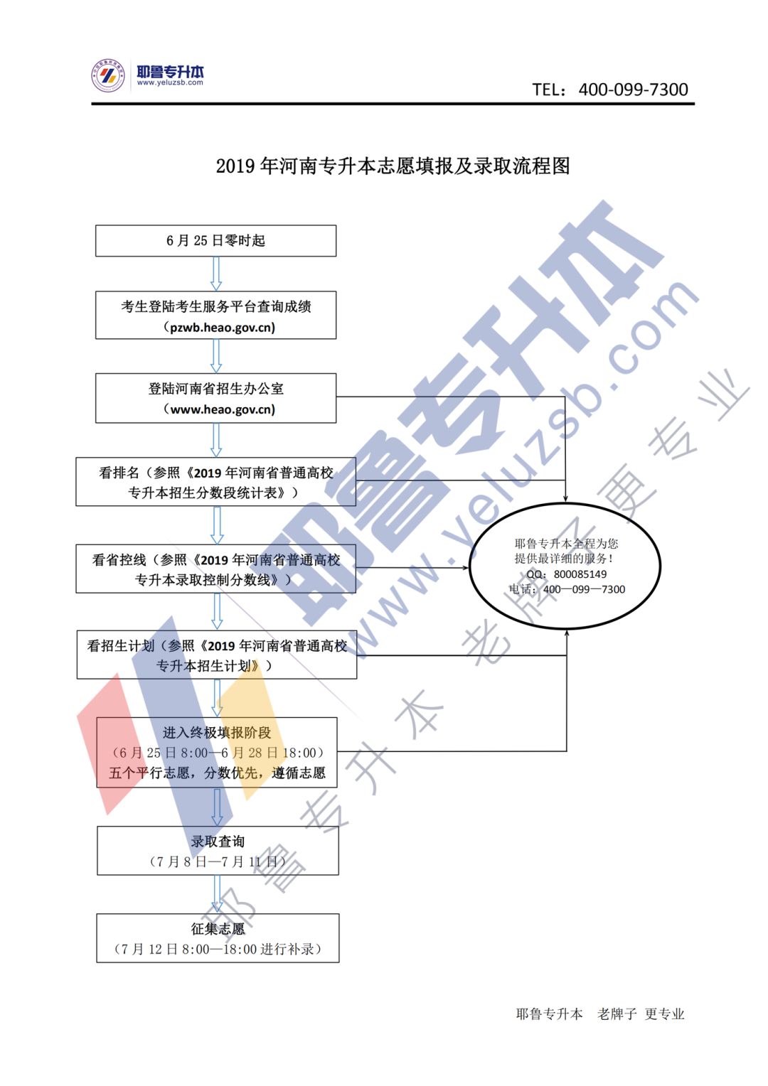 专升本填报志愿流程图图片