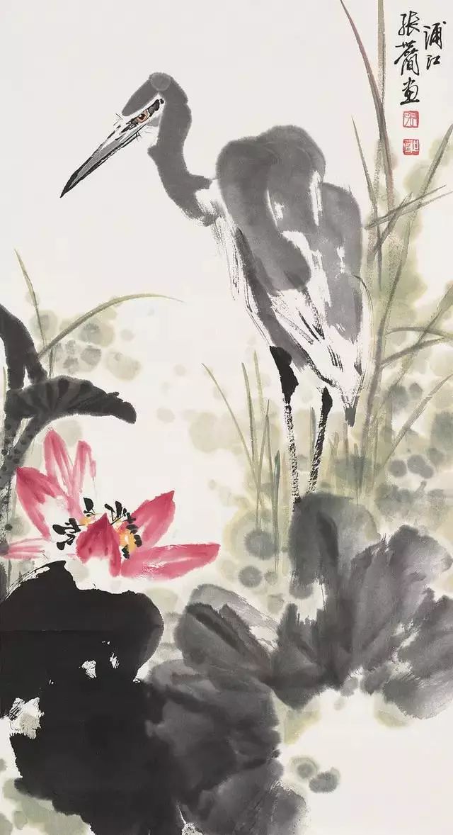 艺术世界张世简国画作品欣赏