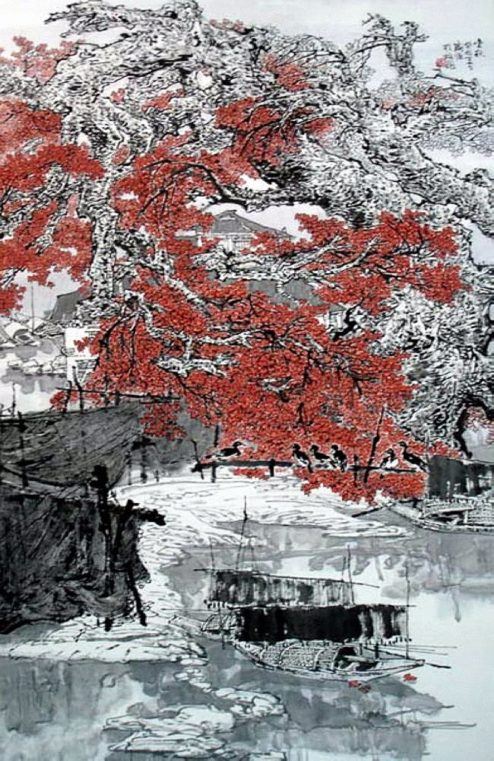 云山画家《墨彩相辉 南派山水》