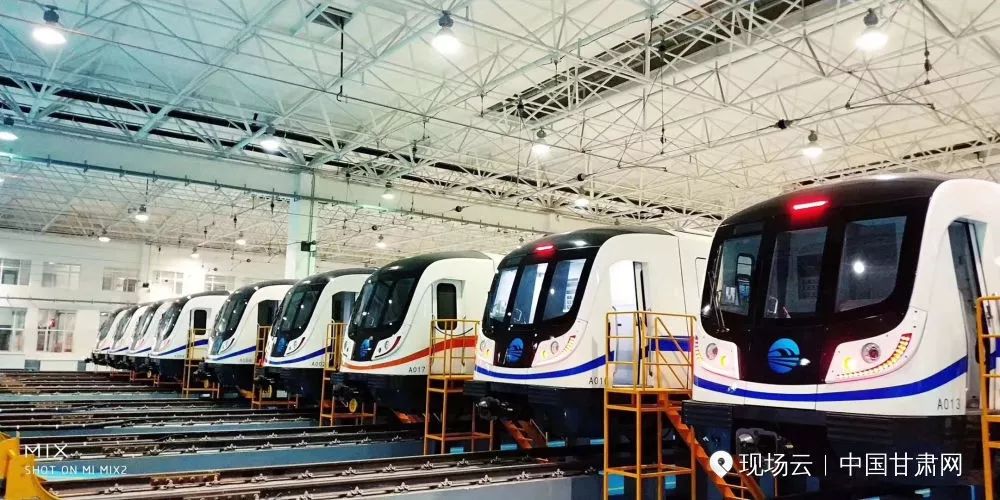 刚刚兰州地铁正式开跑现场图文视频抢先看