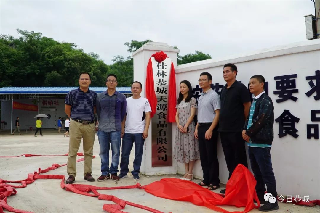 6月22日,嘉會鎮泗安村一片喜慶,帶動泗安村,白羊村集體經濟發展的桂林