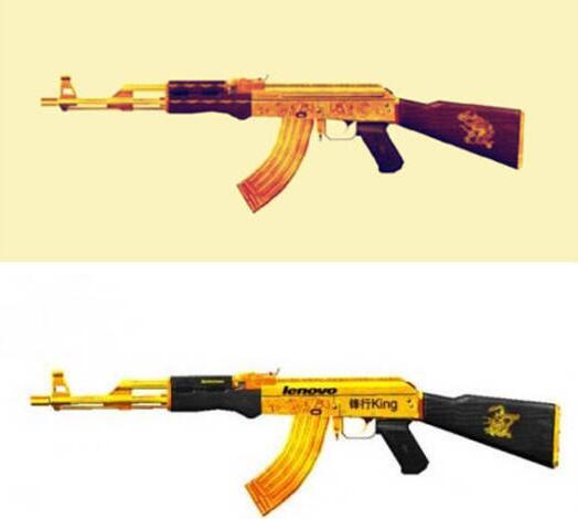 黄金ak47是ak系列中争议最大的特殊枪械