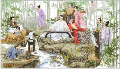 一生必读的经典诗词，竹林七贤篇，放任不羁饮宴游乐，值得收藏_嵇康