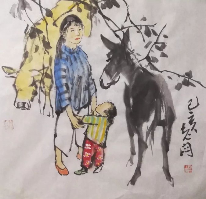 人驴狗之友 诗书画大家——著名画家刘兴泉作品鉴赏