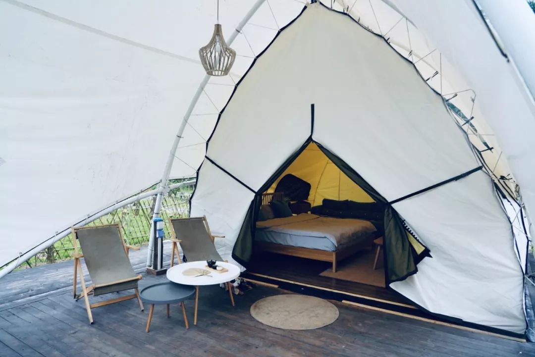 一日远方|万绿湖旁的野奢帆船帐篷_营地