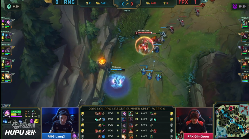 rng打fpx的比赛被姿态解说成娱乐局!狼行和金贡被吐槽划水
