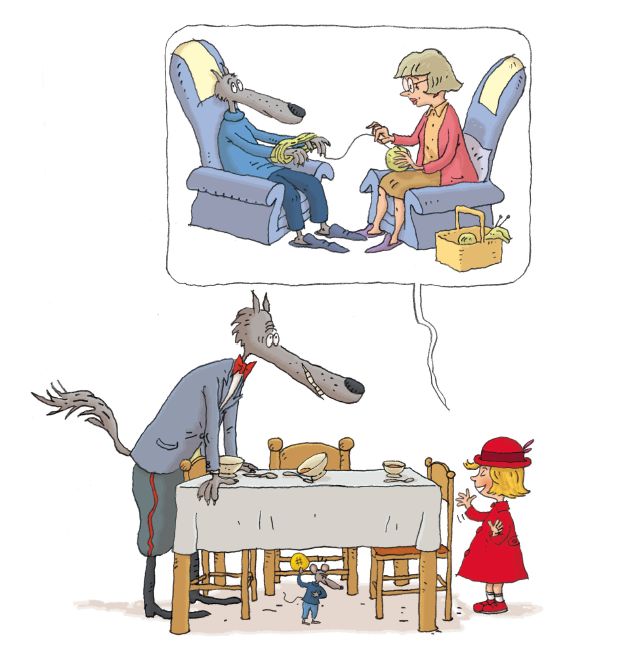 是机智勇敢的小圆帽_外婆