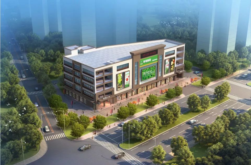 效果图该市场目前建设进展
