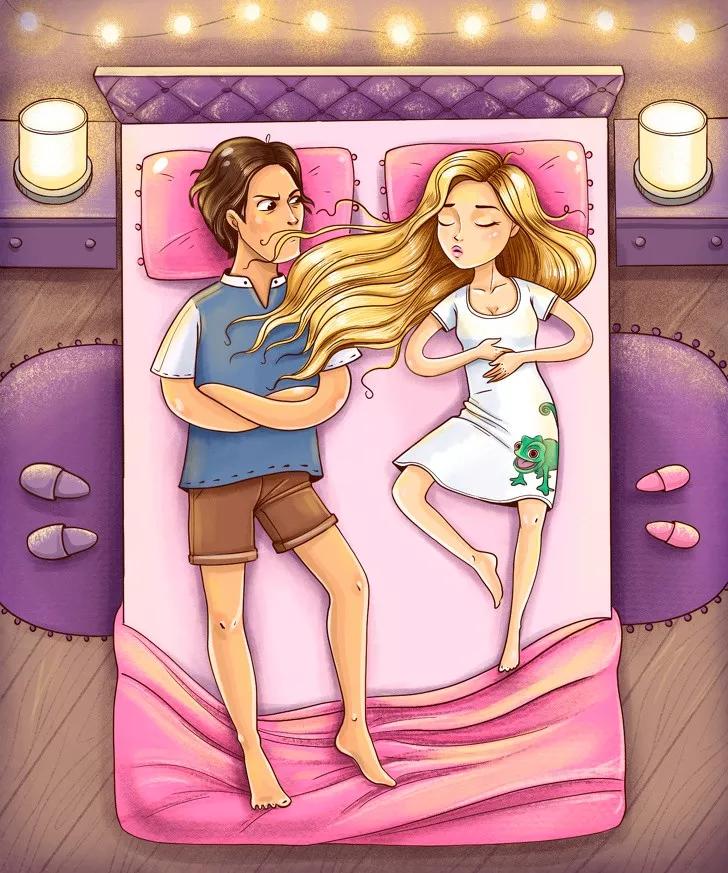 夫妻情侣15种睡姿分析据说准得很