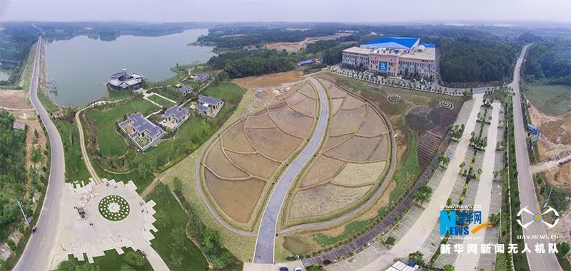 上帝视角带你飞越应城国家矿山公园!