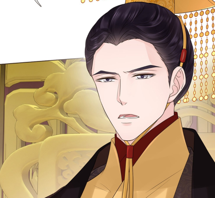 《代嫁丞相》漫画,皇上天热换发型,墙上挂画有深意!_刘海梳