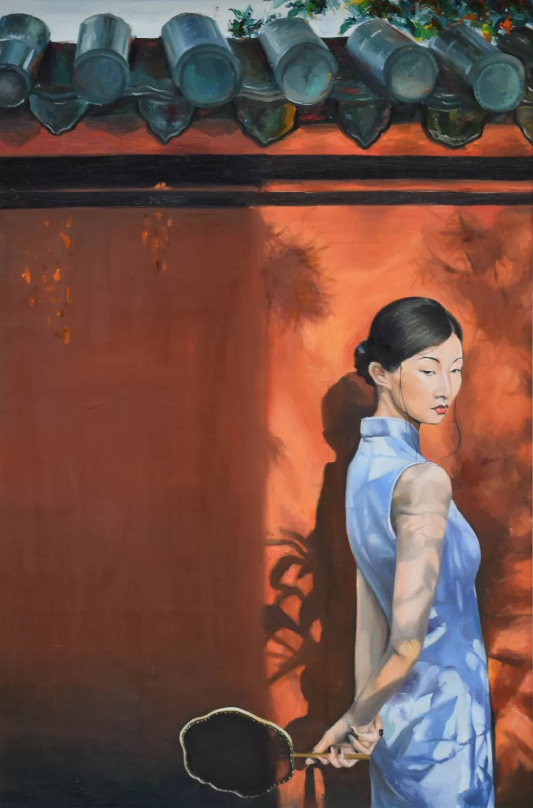 《藕花深处》作者:笪彦琪作品名:《占春风》工笔花鸟作者:刘瑜娴作品