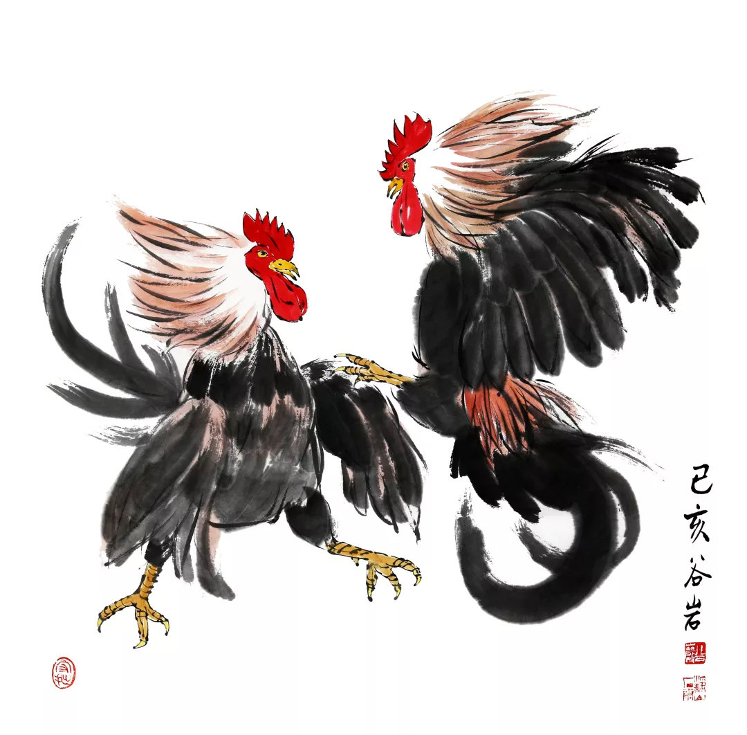 材缘秀才谷岩由画笔勾勒的人生