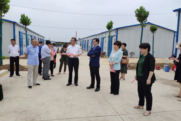 市委常委副市长孙昊哲陪同北京市延庆区区长于波一行考察南阳京宛合作