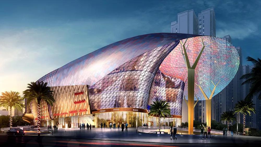 如定位大健康产业城的蓝润国际,打造动漫产业基地的蓝润城以及九川