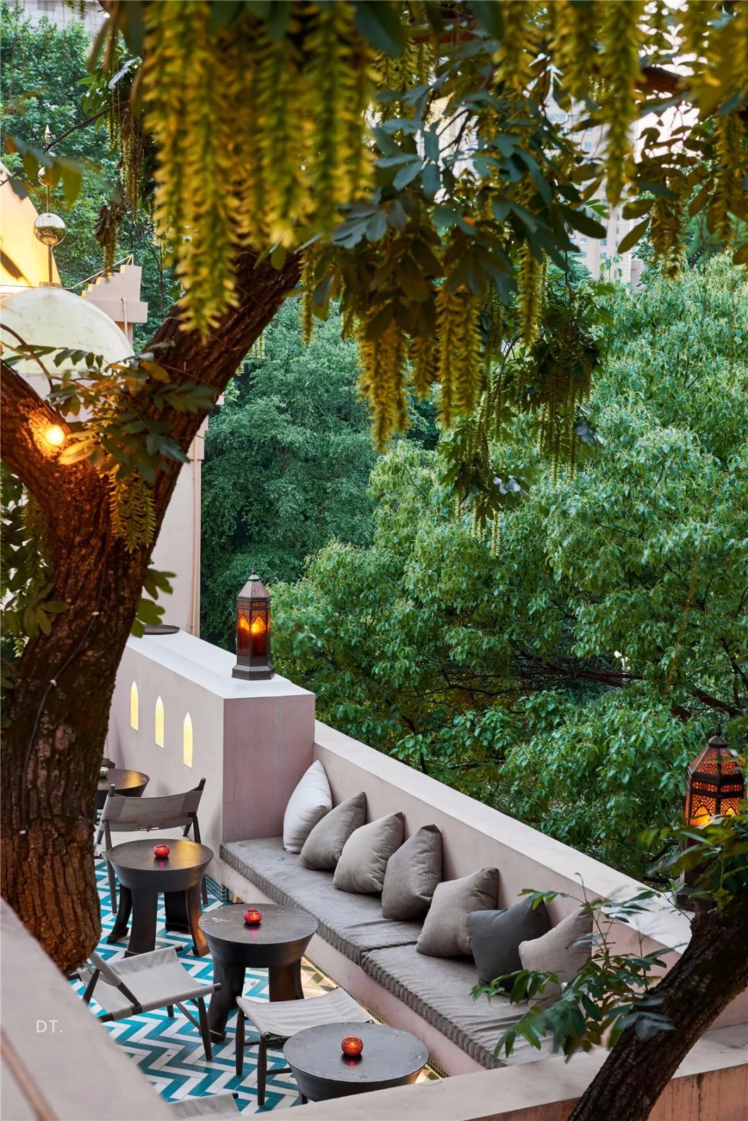 谁能想象在上海市中心有这么一座摩洛哥的庭院