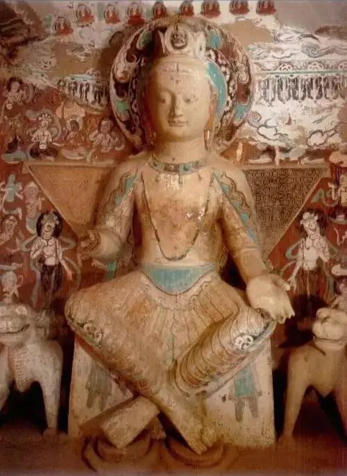 敦煌莫高窟第275窟弥勒菩萨的微笑