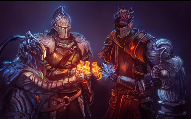 上文中提到的"不死人的诅咒便是游戏改动的地方之一",原先《恶魔之魂