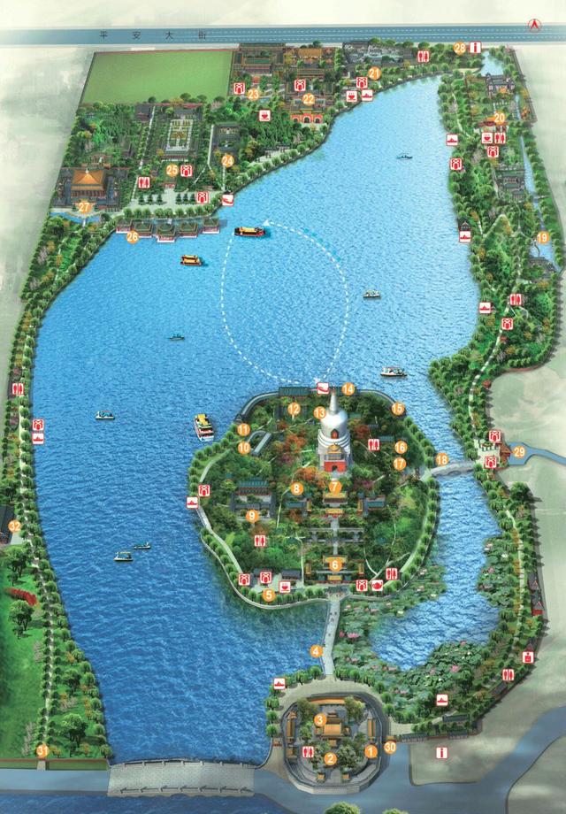 大美公园 | 北京北海公园,那个能"让我们荡起双桨的"的美丽公园