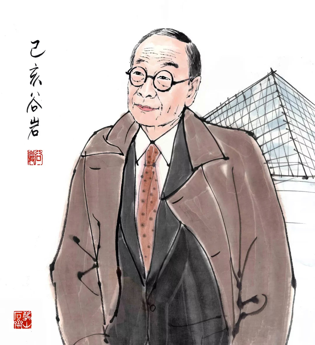 材缘秀才谷岩由画笔勾勒的人生