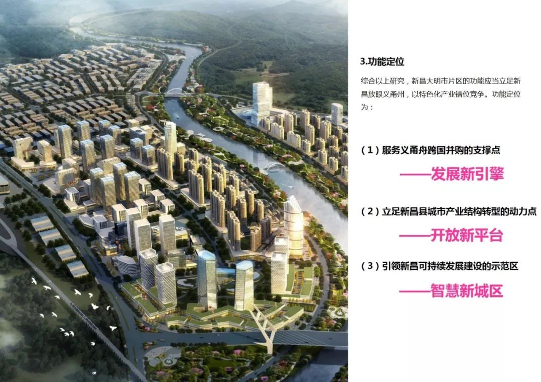 再造一座城浙江新昌境外并购产业合作园核心区城市设计细节曝光